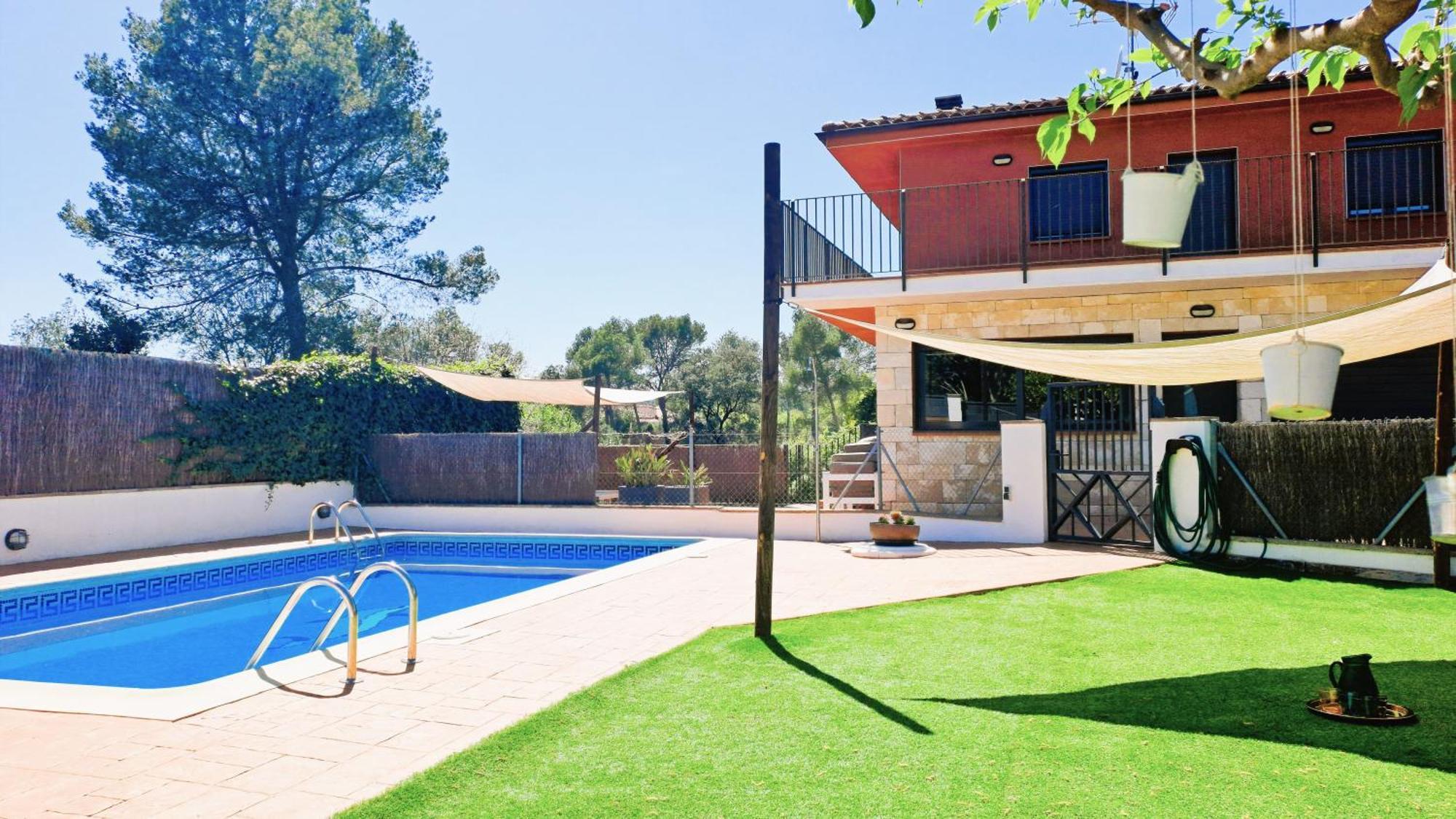 Morera Blanca Piscina, Barbacoa, Chill-Out San Mateu de Bages 외부 사진